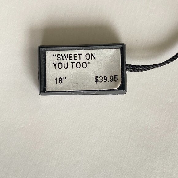 Butler Emerald Green Crystal Rose Gold Tone Necklace - Picture 8 of 9